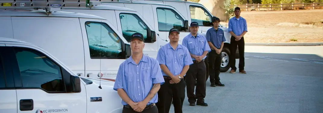 KIC Refrigeration crew ready for Mini Split Repair jobs across Martinez